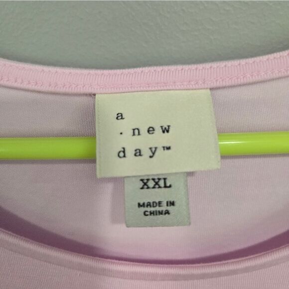 🐢 A New Day T-Shirt Dress Pink. Size XL - Picture 10 of 12